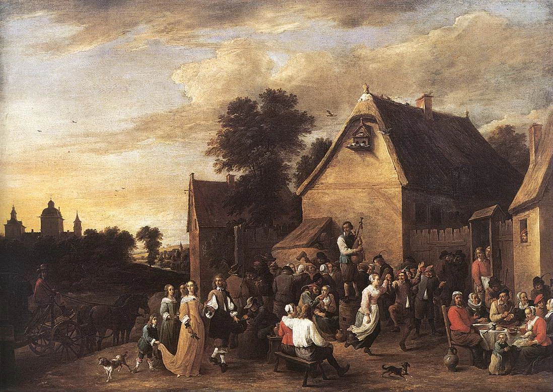 Festa al villaggio - Musées Royaux des Beaux, Arts, Brussels